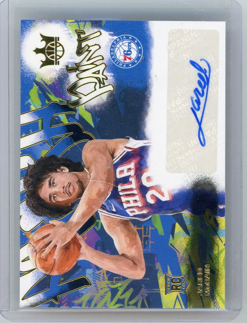 Jared McCain 2024/25 Panini Court Kings RC Autograph