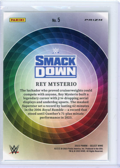 Rey Mysterio 2023 Panini Select Color Wheel prizm SSP