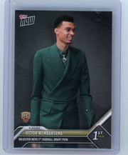 Victor Wembanyama 2023 Topps NOW 1st Overall Draft Pick RC #D1