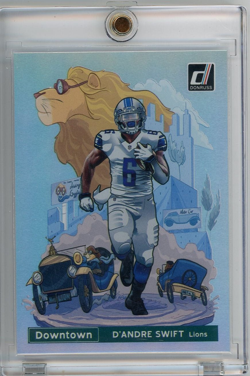D'Andre Swift 2020 Donruss Downtown