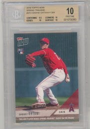 Shohei Ohtani 2018 Topps Now Spring Training #ST4 BGS 10
