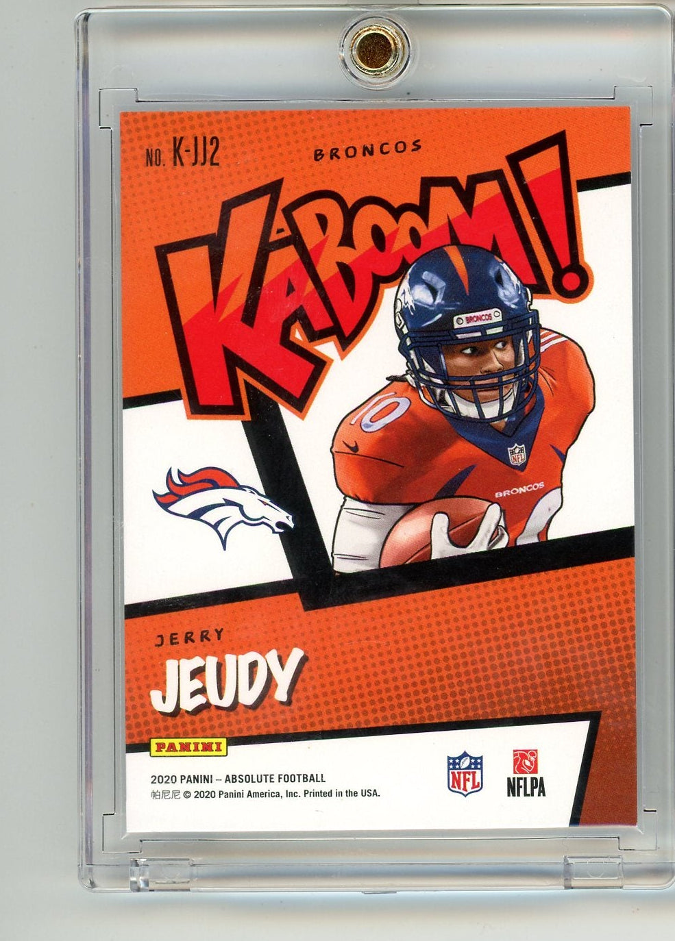 Jerry Jeudy 2020 Absolute Kaboom! RC