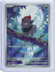 Zorua Pokémon White Flare Illustration Rare #142/086