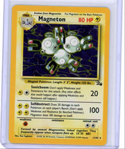 Magneton Pokémon Fossil Unlimited Holo Rare #11/62