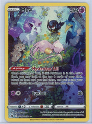 Mew Pokémon Crown Zenith Galarian Gallery Full-Art #GG10/GG70