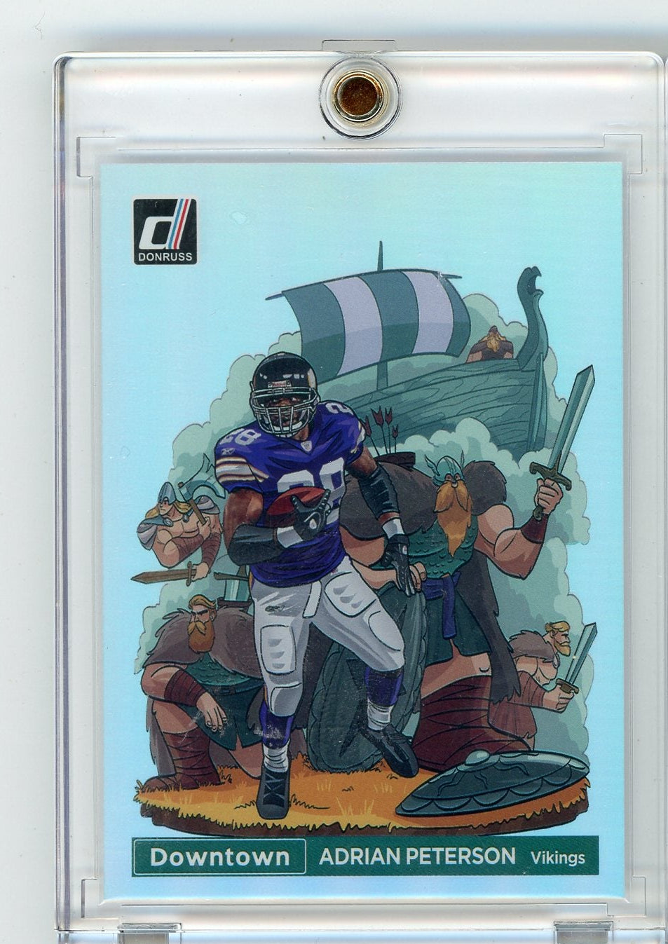 Adrian Peterson 2022 Donruss Downtown