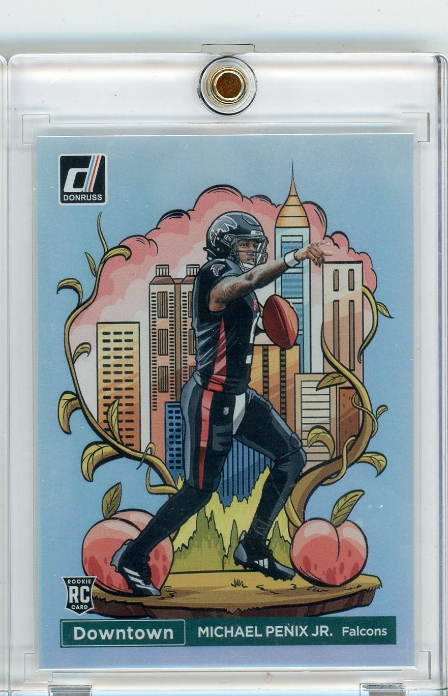 Michael Penix Jr. 2024 Donruss Downtown RC