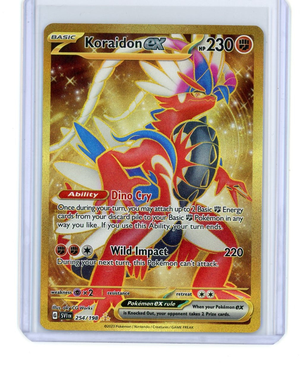 Koraidon ex Pokémon Scarlet and Violet #254/198