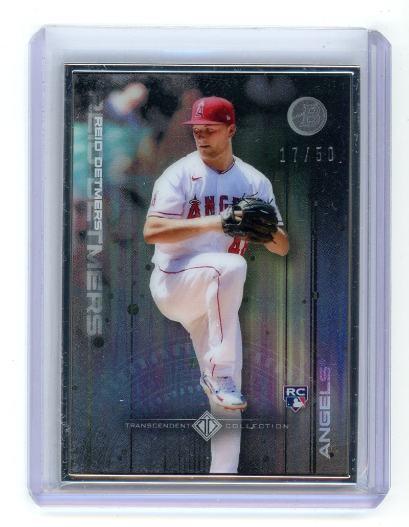 Reid Detmers 2022 Bowman Transcendent Collection Bowman Icons /50 variation