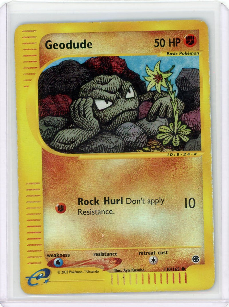 Geodude 2002 Pokemon Expedition reverse holo 