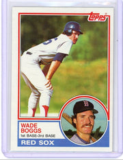Wade Boggs 1983 Topps RC #498