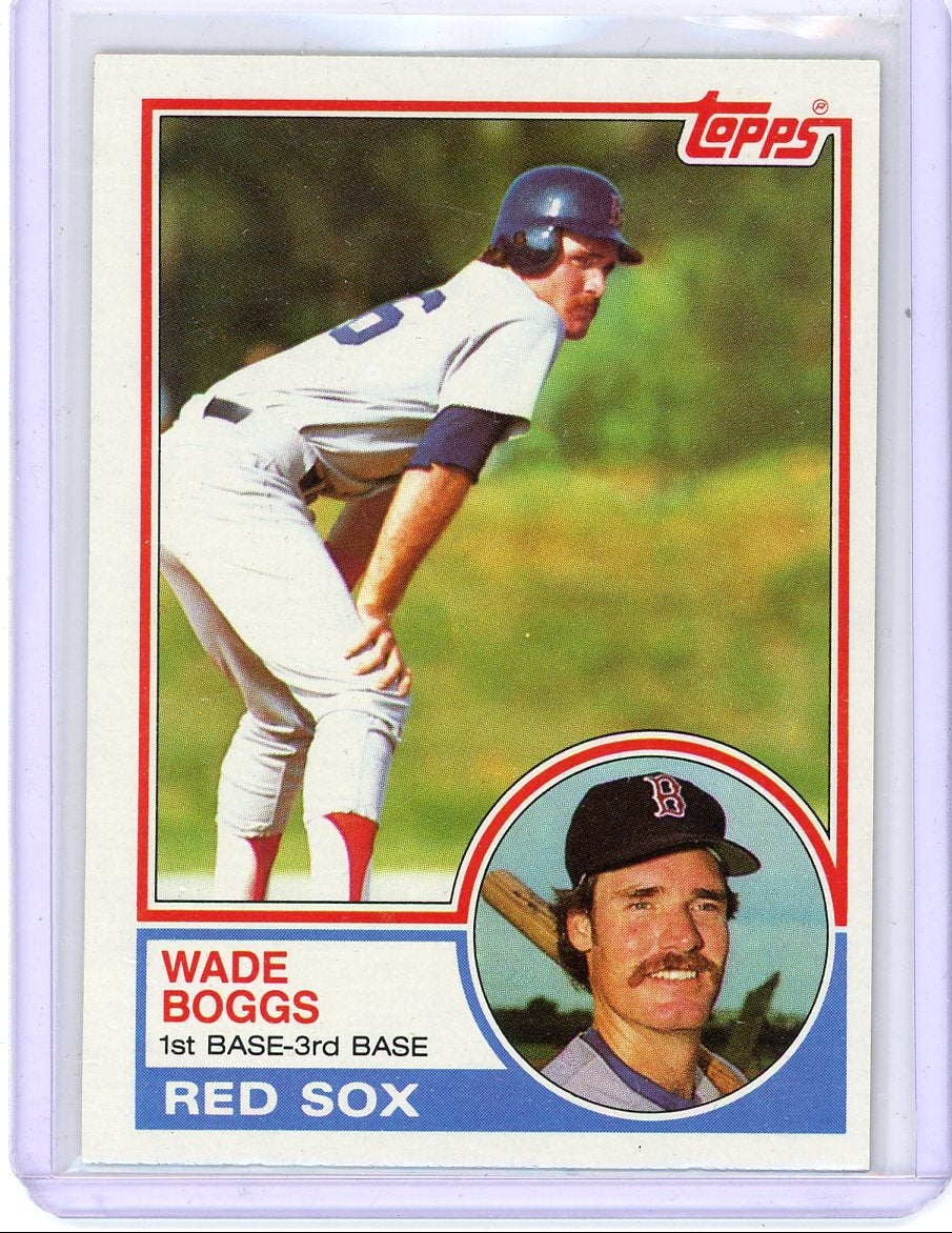 Wade Boggs 1983 Topps RC #498