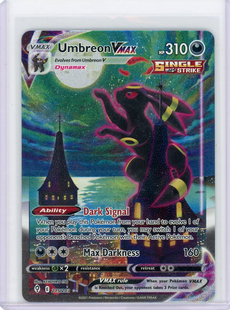 Umbreon Vmax Pok mon Evolving Skies Alternate Full Art 215 203 Piece umbreon-vmax-pok-mon-evolving-skies-alternate-full-art-215-203-piece