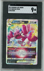 Drapion VSTAR 2022 Pokemon Lost Origin Ultra rare #119/196 SGC 9