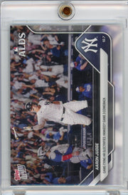 Aaron Judge 2025 Topps Now ALDS #838 SP Image Variation