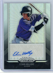 Ethan Holliday 2026 Panini Prizm Baseball Autograph Silver