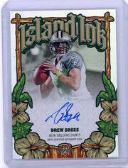 2026 Topps Flagship Football Island Ink Drew Brees Autograph SP!