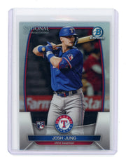 Josh Jung 2023 Bowman Chrome National Convention Rookie Card