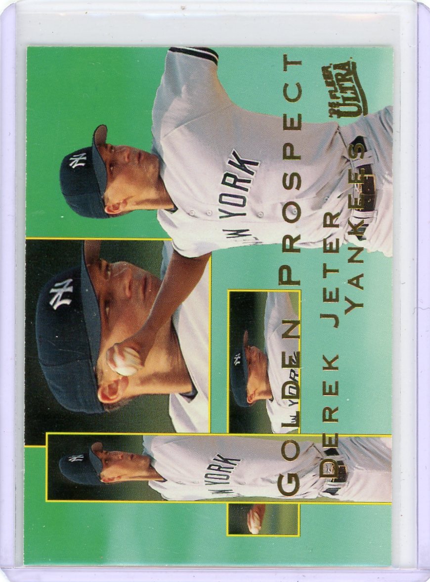 Derek Jeter 1995 Fleer Ultra Golden Prospect