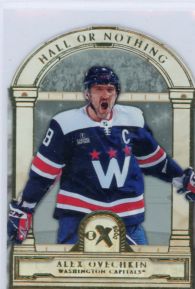 Alex Ovechkin 2023-24 SkyBox E-X 2000 Hall or Nothing