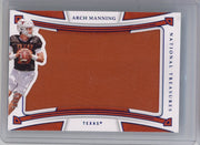 Arch Manning 2023 Panini National Treasures Collegiate Patch #'d 65/75
