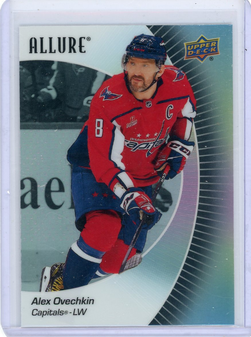Alex Ovechkin 2023-24 UD Allure Black Rainbow