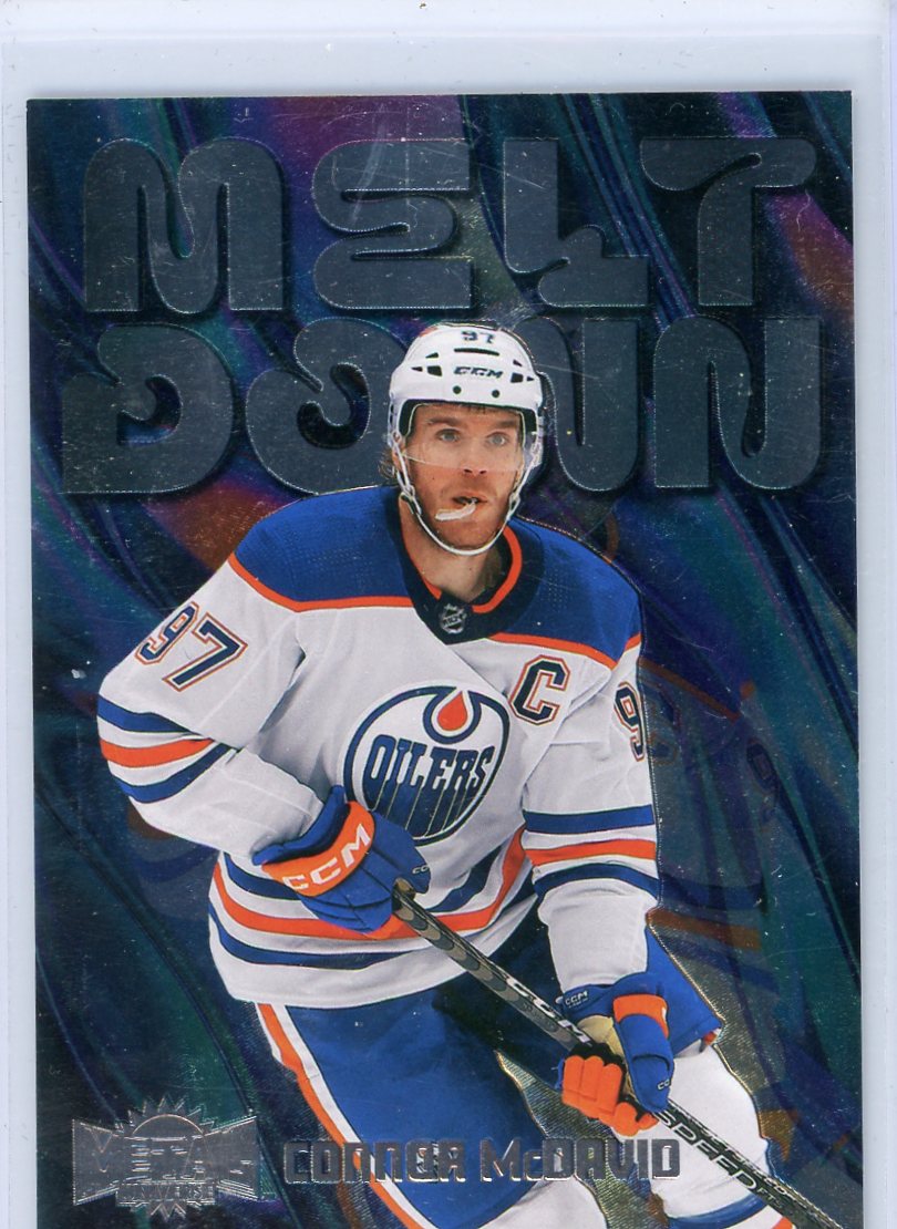 Connor McDavid 2023-24 Metal Universe Melt Down
