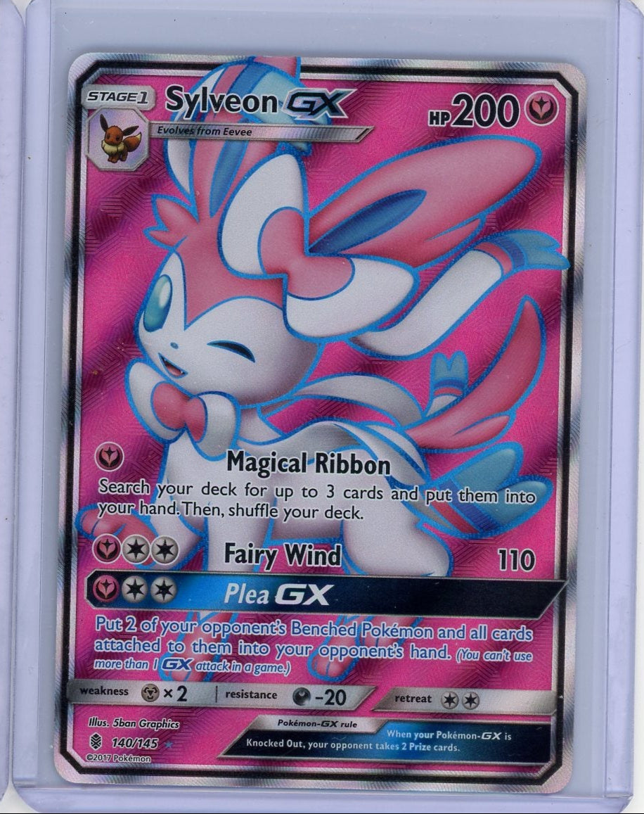 Sylveon GX Pokémon Guardians Rising Ultra Rare # 140/145 LP