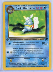 Dark Wartortle 2000 Pokemon Team Rocket 1st Edition non-holo #46/82 LP