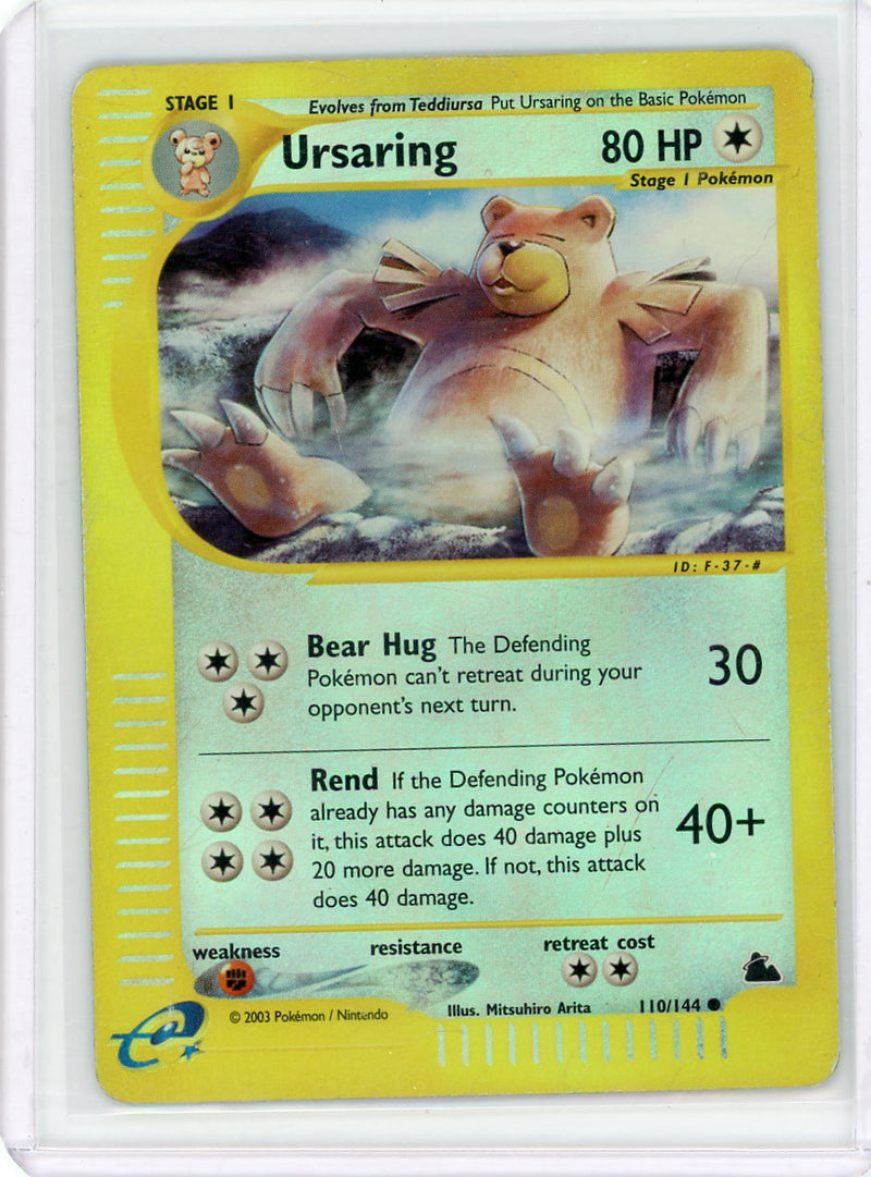Ursaring 2003 Pokemon Skyridge rare reverse holo 