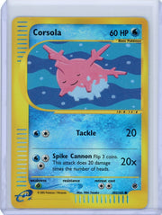 Corsola Pokémon Expedition Reverse Holo #102/165