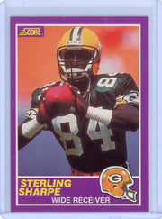 Sterling Sharpe 1989 Score Complete Set #333S