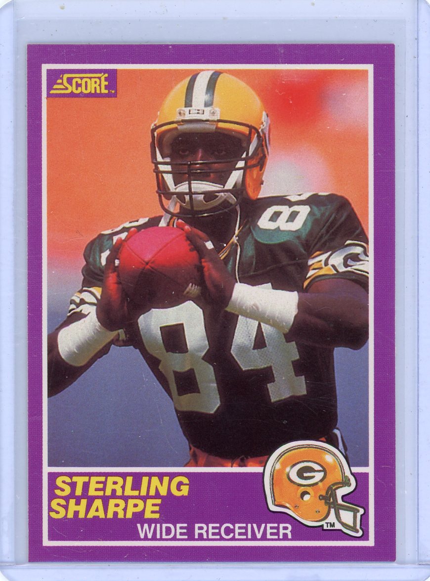 Sterling Sharpe 1989 Score Complete Set #333S