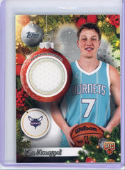 Kon Knueppel 2025 Topps Basketball Holiday Ornament Patch Rookie