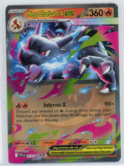 Mega Charizard X ex Pokémon Phantasmal Flames Double Rare #013/094