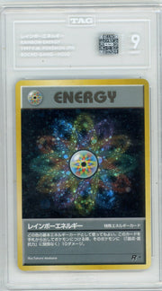 Rainbow Energy Pokemon Rocket Gang (Japanese) holo TAG 9