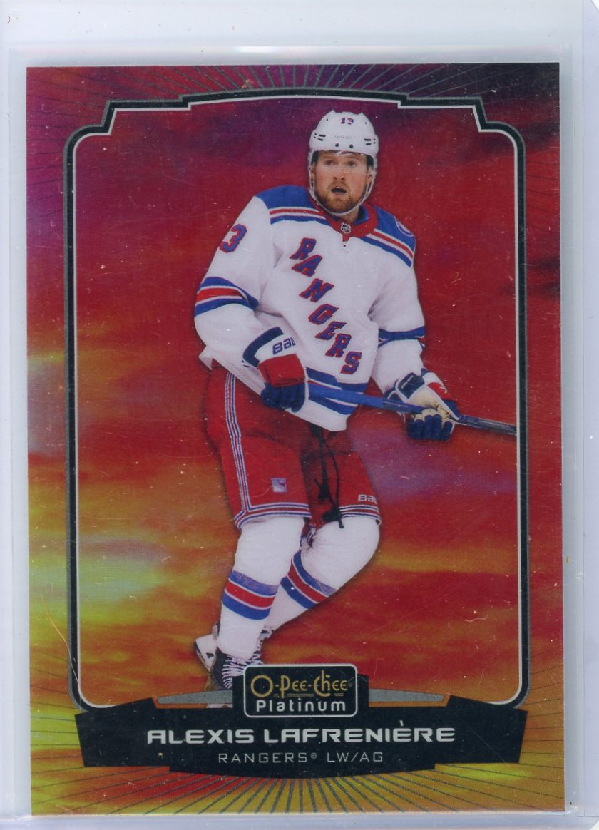 Alexis Lafreniere 2022-23 O-Pee-Chee Platinum Sunset