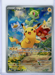 Pikachu Pokémon Scarlet & Violet Black Star Pokémon Center Promo #027