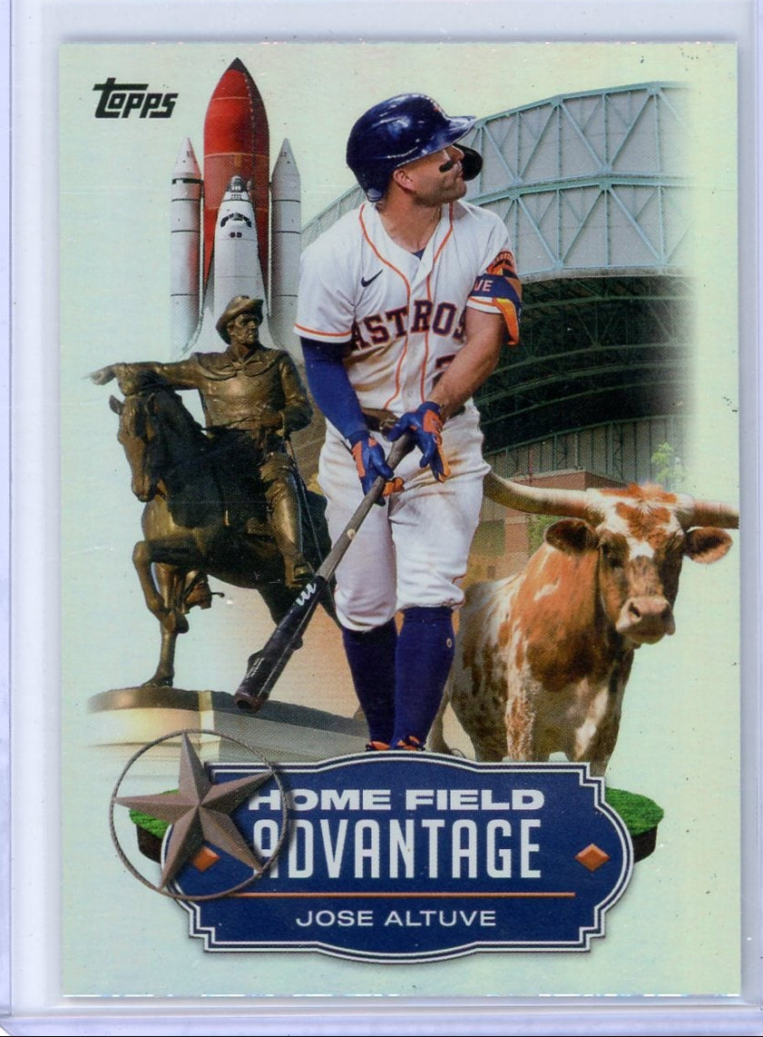 Jose Altuve 2023 Topps Home Field Advantage