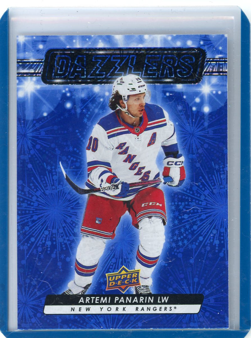 Artemi Panarin 2023-24 Upper Deck Dazzlers Blue