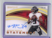 Michael Penix Jr. 2025 Panini Immaculate Statement Auto #'d 26/49