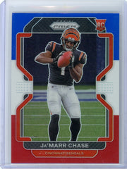 Ja'Marr Chase 2021 Panini Prizm RWB Prizm RC
