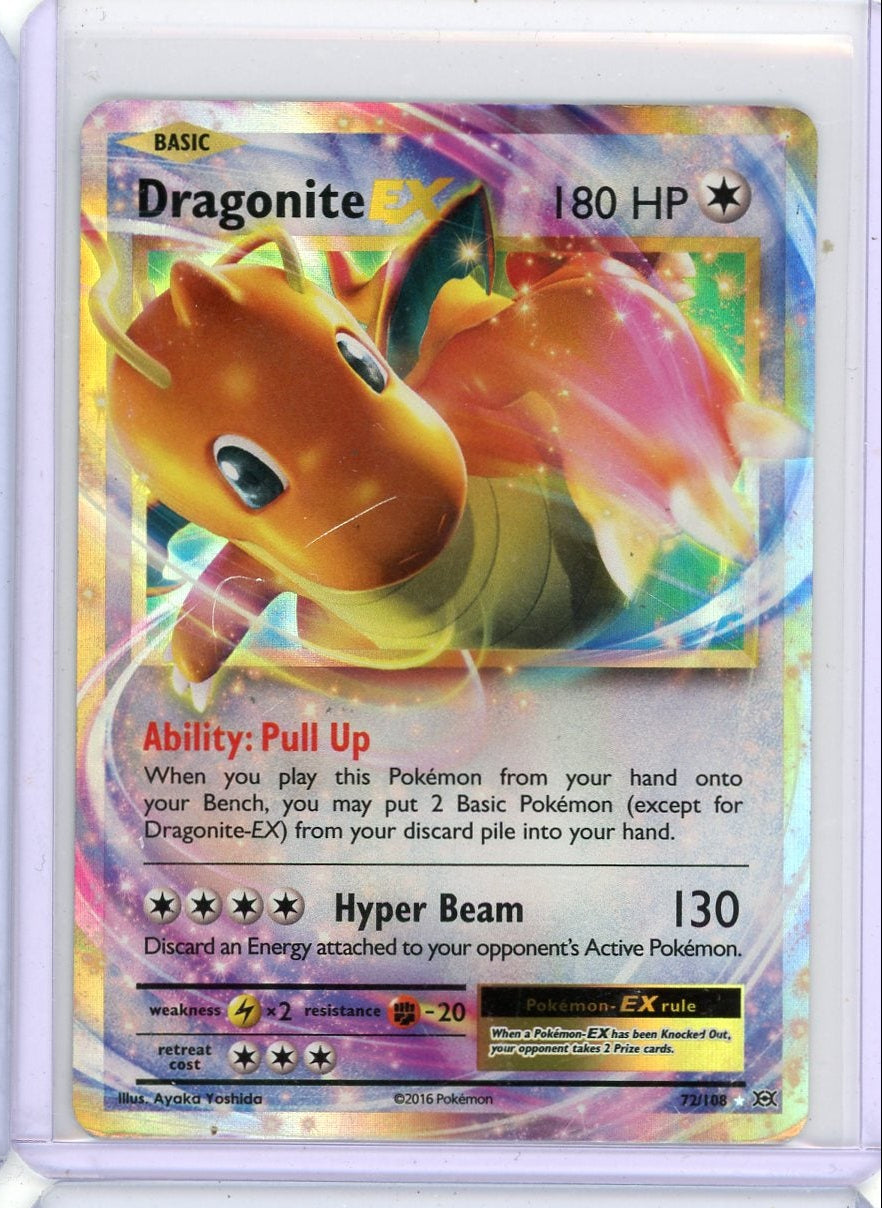 Dragonite EX 2016 Pokemon Evolutions #72/108 DMG