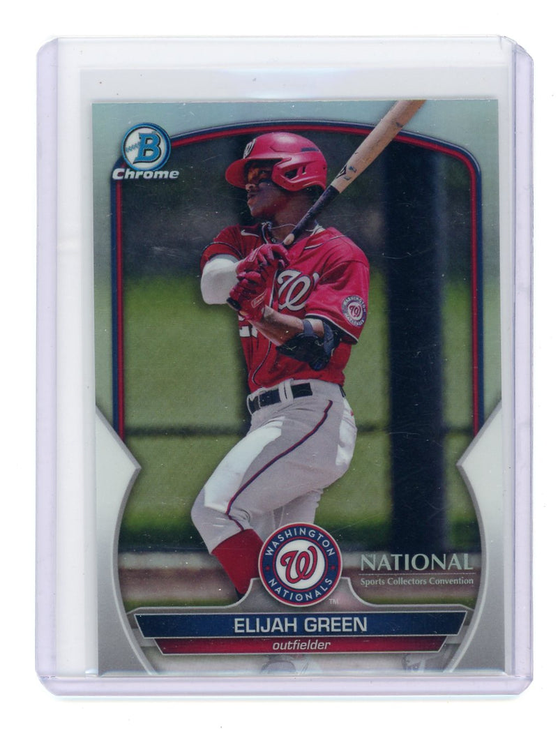 Elijah Green 2023 Bowman Chrome National Convention