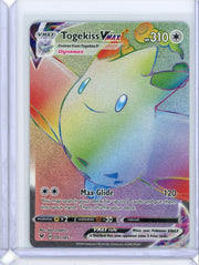 Togekiss VMAX 2020 Pokemon rare lucky rainbow holo 191/185