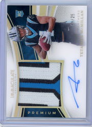 Tetairoa McMillan 2025 Panini Immaculate Premium RPA #'d 09/25