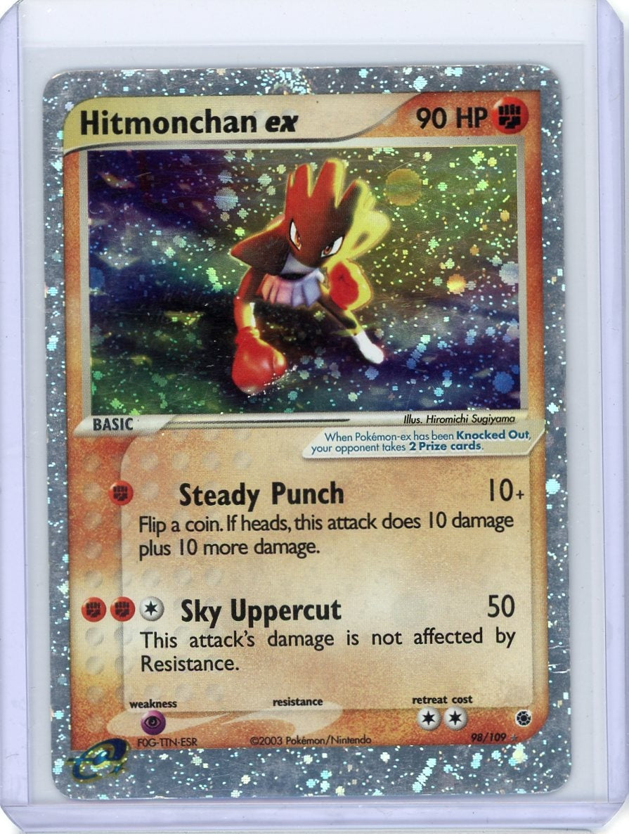 Hitmonchan ex 2003 Pokemon Ruby & Sapphire #98/109