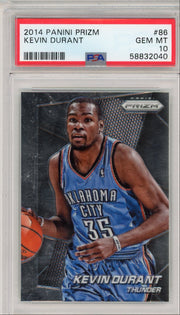Kevin Durant 2014 Panini Prizm PSA 10