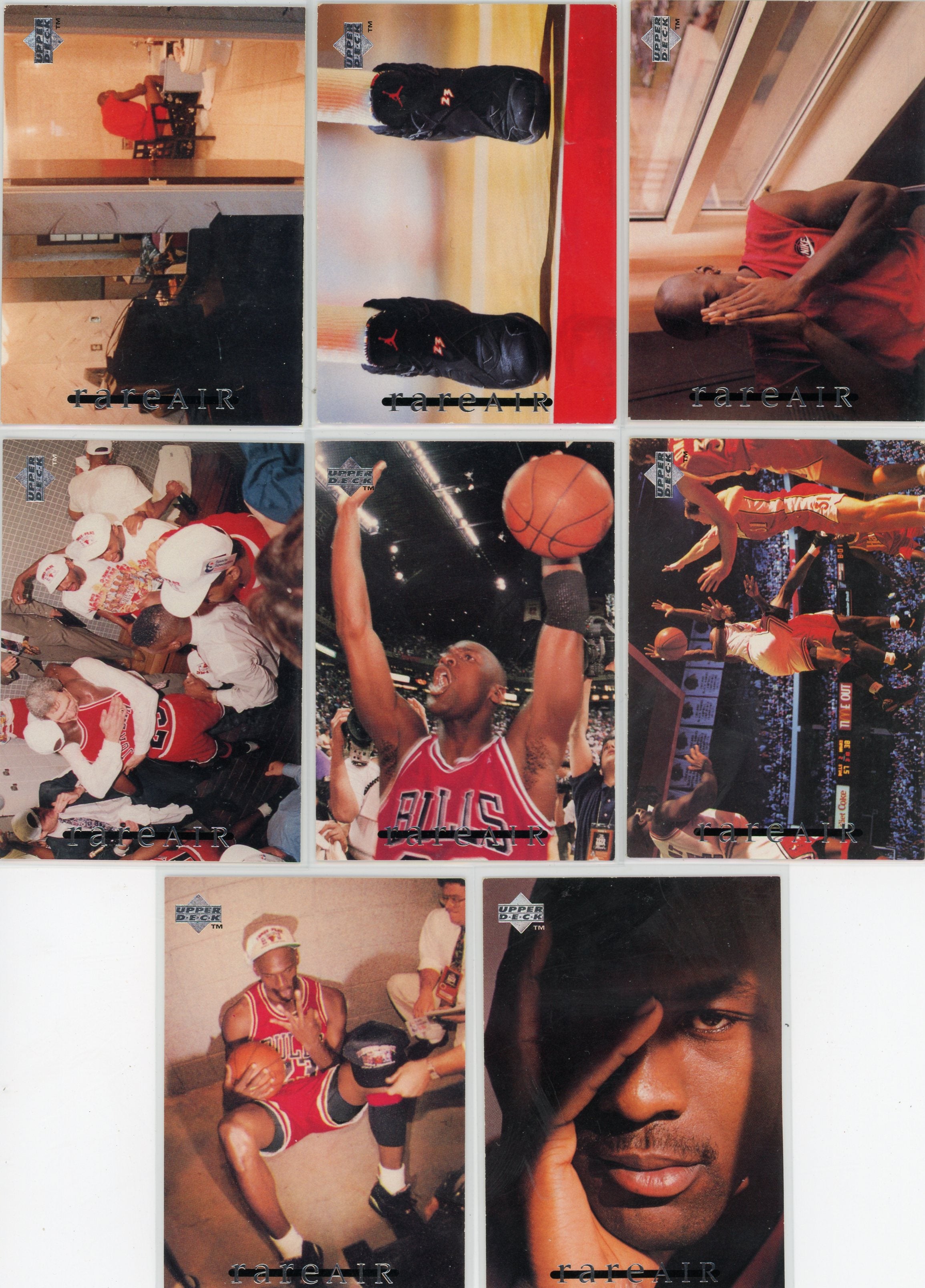 Michael Jordan Upper Deck 1994 Rare Air Bundle