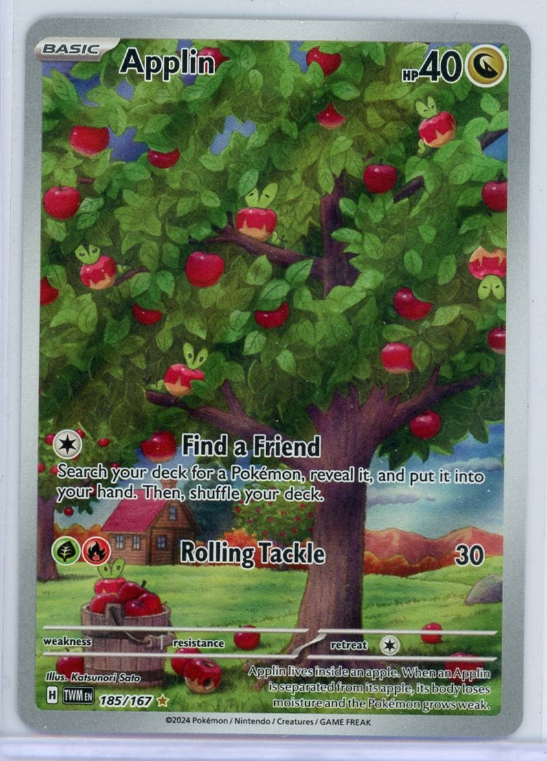 Applin Pokémon Twilight Masquerade #185/167